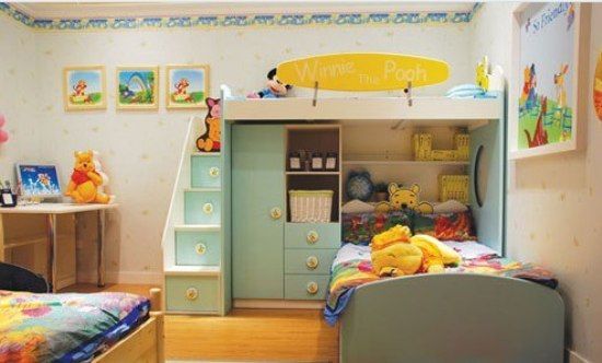 迪士尼儿童房装修效果图 让孩子梦在童话 (527播放)